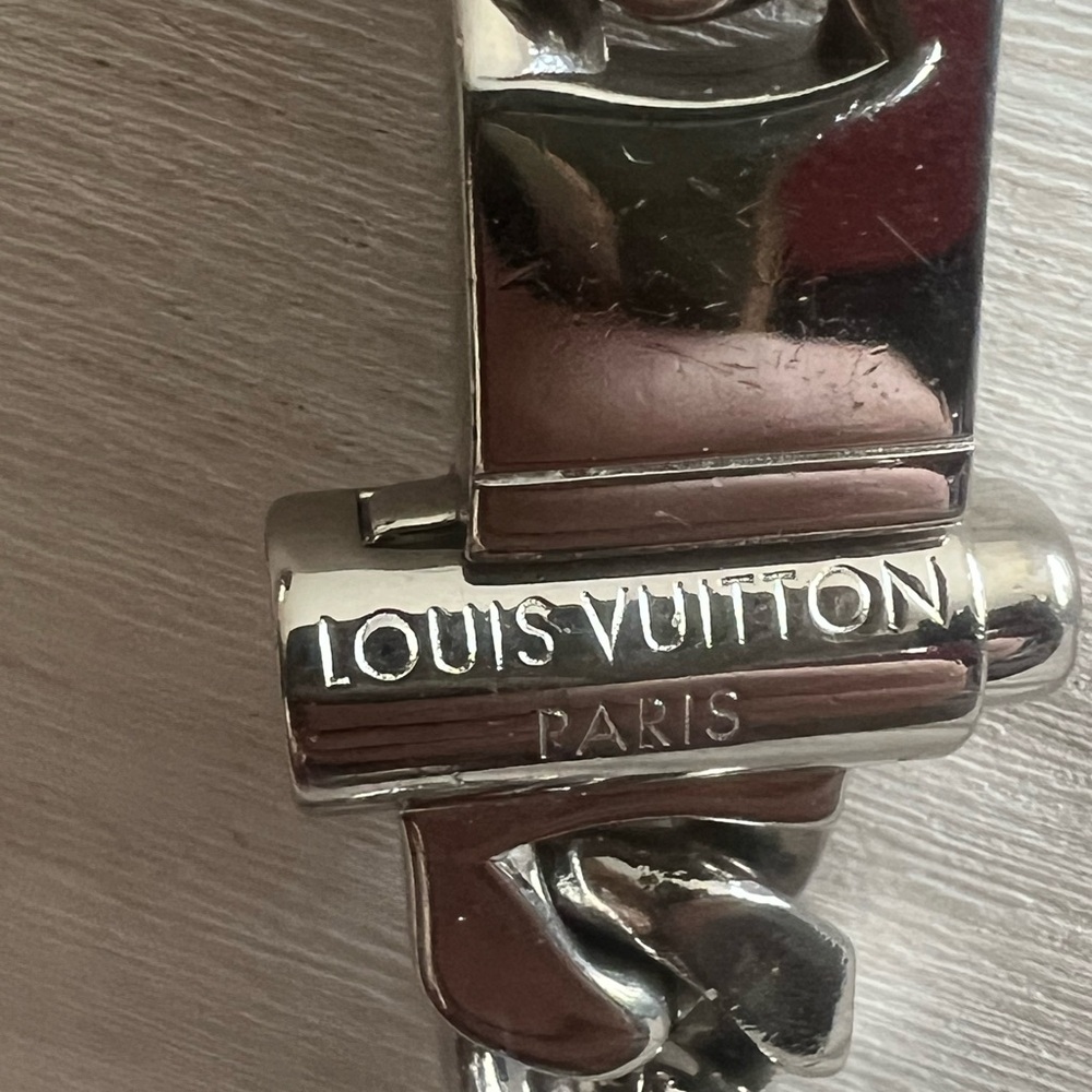 Sale 🔥 Louis Vuitton Unisex monogram Metal thick Chain Necklace - Picture 7 of 10